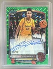 Juju Watkins 2025 Bowman Chrome Green Geometric Refractor Prospect Auto /99