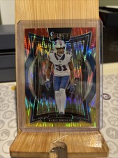 2024 Select Football Rasul Douglas Concourse Red Yellow Shock