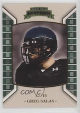 2011 Press Pass Legends Gold 62/99 Greg Salas #37 Rookie RC 0a3