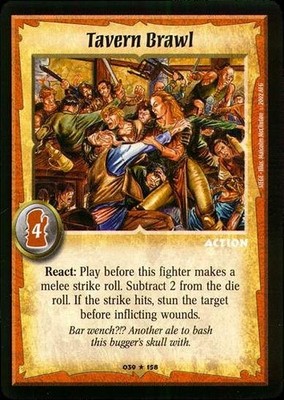 Tavern Brawl (Fighter) - Action - Warlord Saga of the Storm
