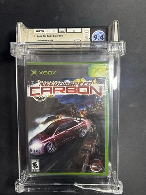 Xbox Nfs Need For Speed Carbon Wata (No VGA) Sealed Neu New NTSC