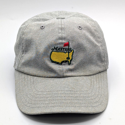 Masters Augusta National Golf Hat Cap Gray Strapback American Needle Adjustable