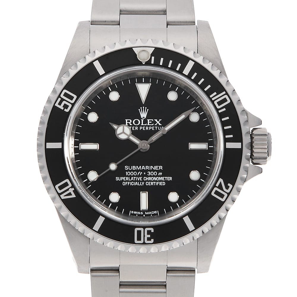 ROLEX SUBMARINER No Date black G