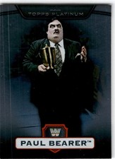 2010 Topps Platinum WWE #15 Paul Bearer