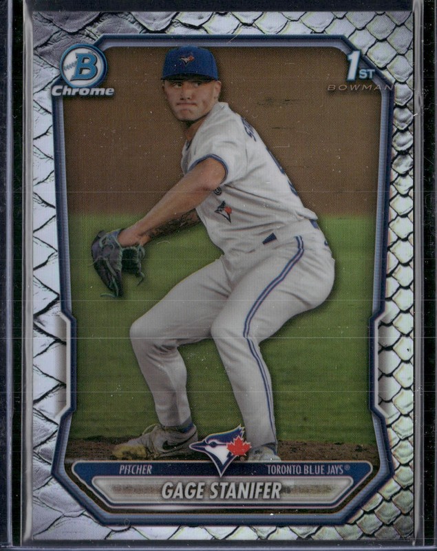 2026 Bowman Gage Stanifer #BCP-37 Chrome Reptilian Refractor 1st