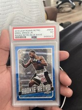 2019 Leaf Rookie Retro Errol Spence Jr #RR-06 Blue Wave /20 PSA 7