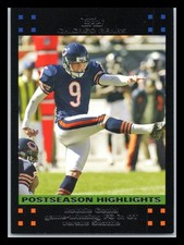 2007 Topps #434 Robbie Gould Chicago Bears