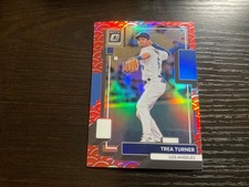 2022 Panini Donruss Optic Photon Prizm Trea Turner #143 *Case Hit* L.A. Dodgers