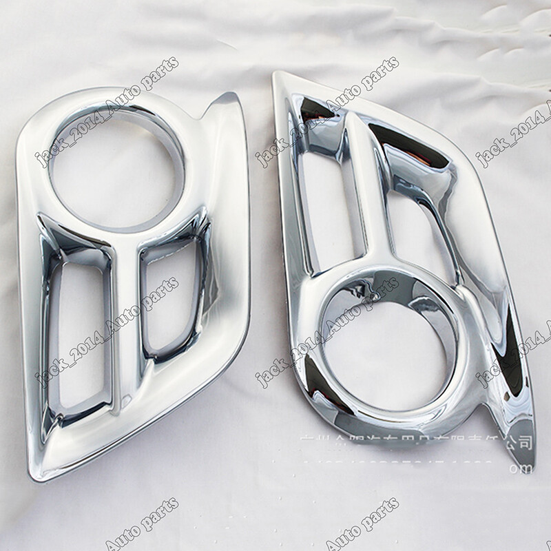 FRONT CHROME FOG LIGHT SPOT LAMP COVER FOR TOYOTA HILUX VIGO CHAMP MK7