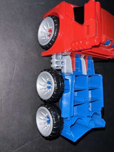 Transformers Rescue Bots Action Figure Optimus Prime 12” Semi Truck Playskool - Picture 10 of 13