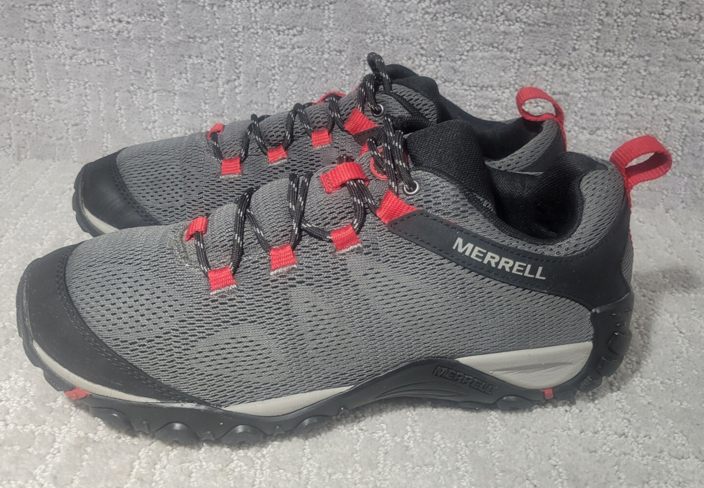 Merrell Yokota E Men's Size US 10 Charcoal Mesh Trail Hiking