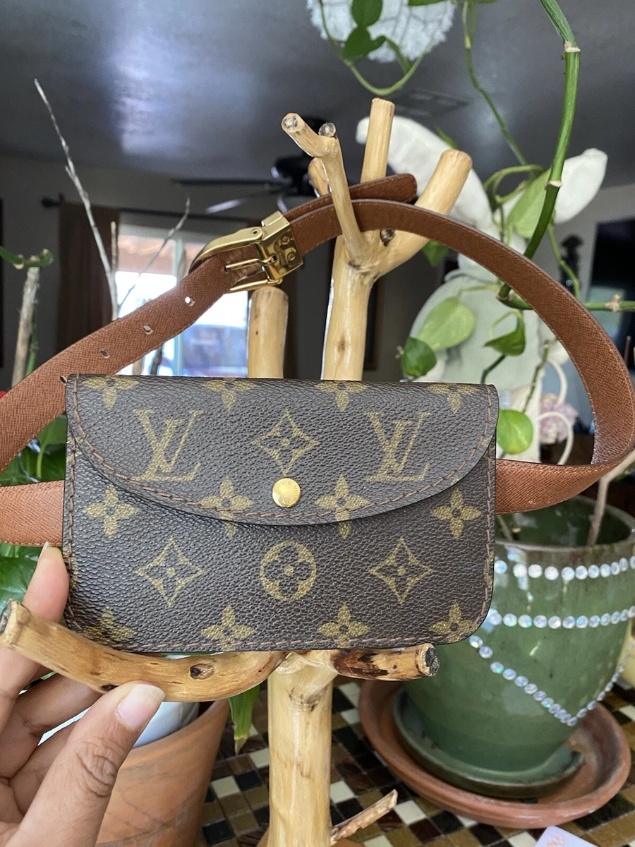 Authenticated Used LOUIS VUITTON Waist Bag Monogram Pochette