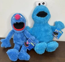 Kohls Cares Cookie Monster Grover Sesame Street Plush Kohl’s Stuffed Animal Blue