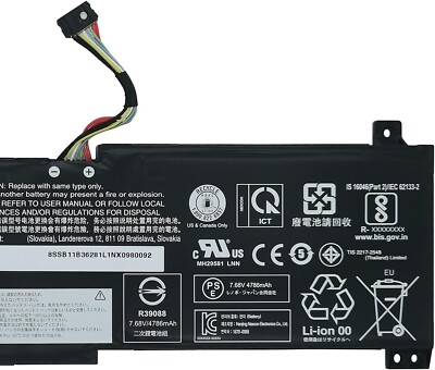 38Wh Battery for Lenovo V15 G2-ITL 82KB V15 G2-ITL 82ME V15 G2-ALC