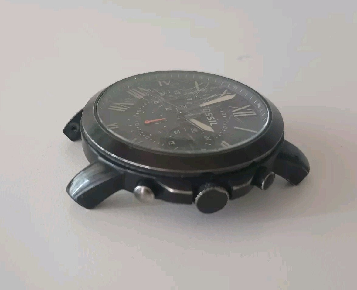 Fossil FS-5241 Grant Chronograph New Battery No Band | eBay