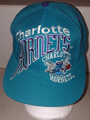 Vtg 90s The Game Charlotte Hornets Big Logo Snapback Hat Nba 2 743 Of 6 000 Rare Ebay