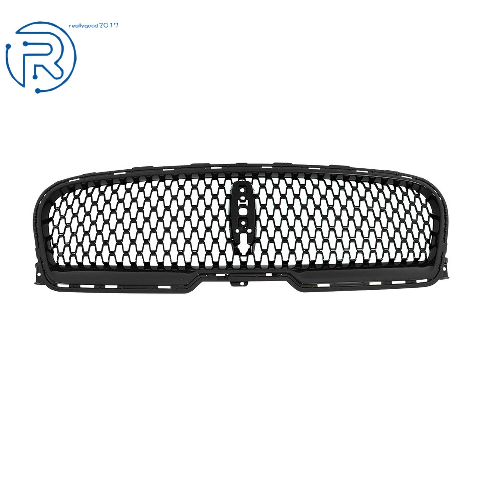 Parrilla delantera para Lincoln Continental 2017 2018-2020 parrilla brillante con orificio para cámara Foto 2 de 4
