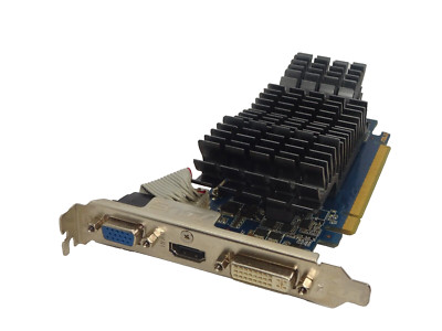 ASUS GeFORCE GT 520 2GB DDR3 PCI-E SILENT GRAFIKKARTE VGA DVI HDMI # GK10993