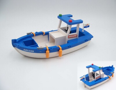 Playmobil -- Pièce de rechange -- Harbour capitaine ouvrier cargo 4472 Playmobil -- Pièce de rechange -- Harbour capitaine ouvrier cargo 4472