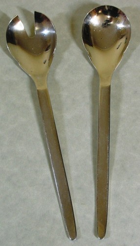 Very RARE Ebel 120 Luxury Swiss Silverplate and Solingen Stainless Flatware - Picture 22 of 24