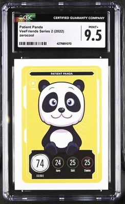 VeeFriends - Patient Panda - Core - Graded 9.5