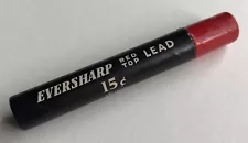 Vintage EVERSHARP Mechanical Pencil Lead Hard .9mm Black NOS 12pk Tube USA
