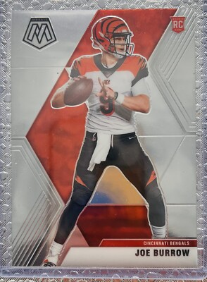 2020 Panini Mosaic Joe Burrow Rookie RC #201 Cincinnati Bengals