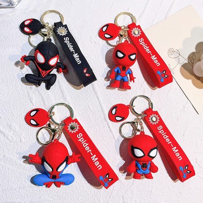 8 Cartoon Marvel Amazing Good & Evil Drip Spider-Man Schlüsselanhänger Marvel