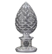 Modefa Turkish Islamic Table Decor | 99 Names of Allah Egg | Silver 160-3G