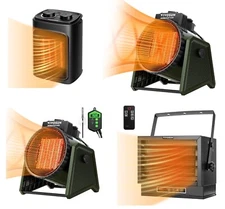 VIVOSUN 1500W-8000W Greenhouse Electric Heater for 160sqft-1250sqft