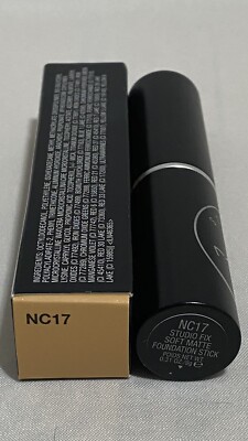 MAC Studio Fix Soft Matte Foundation Stick Shade NC17 Full Size