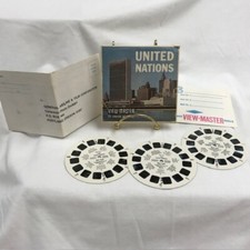 Vintage Sawyer's View-Master UNITED NATIONS 3 Reel Pack A651