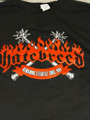 Hatebreed New England Die Hard Double Sided Band T Shirt 3XL | eBay