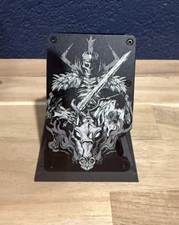 Skull Knight Berserk Anime Manga Engraved RFID EDC Slim Metal Aluminum Wallet