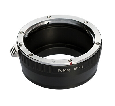 Canon EF Lens to Sony E-Mount a6600 a6500 a6400 a6300 ZV-E10 a7c