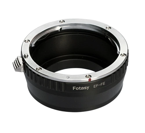 Canon EF Lens to Sony E-Mount a6600 a6500 a6400 a6300 ZV-E10 a7c Camera Adapter