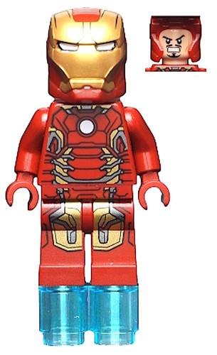 LEGO IRON MAN Mark43 Überbrückungsplatte Marvel Superhero OVP SELTEN! - Bild 2 von 2