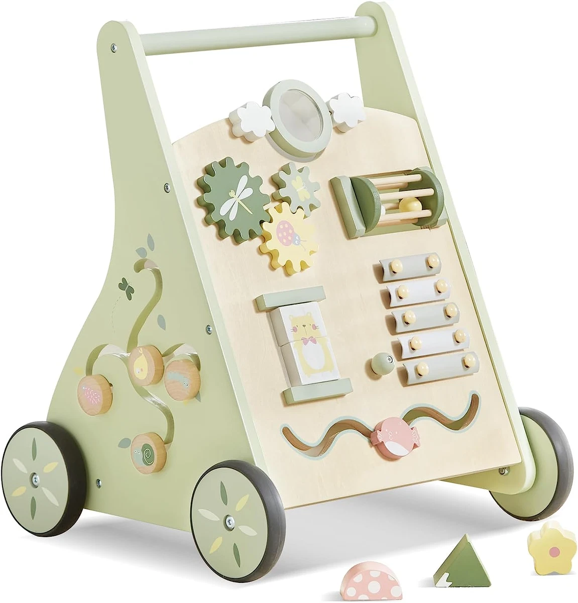 Wooden walker for kids 2025