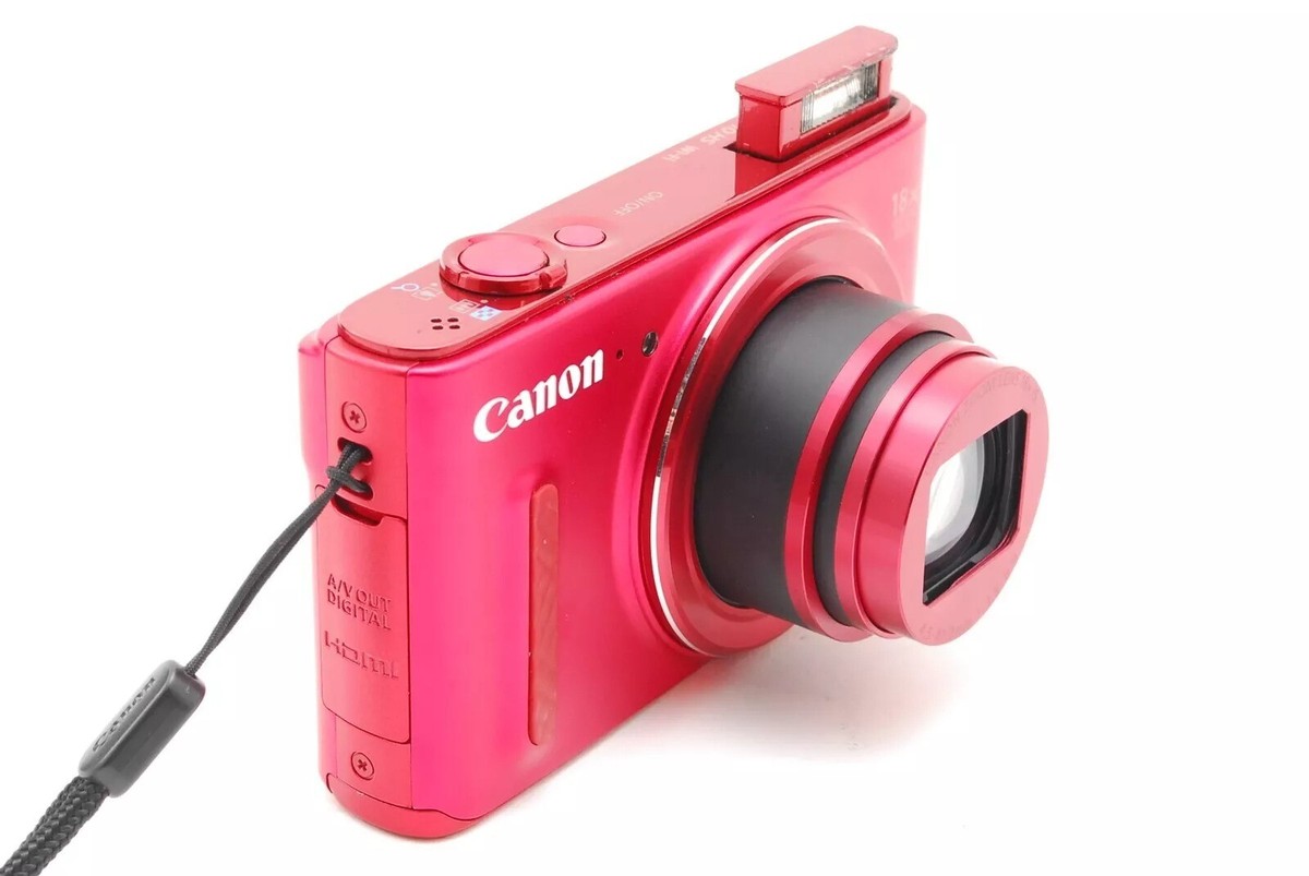 Canon PowerShot SX610 HS 赤色 Canon PowerShot SX610 HS SX610HS W. 18x Zoom Lens Wine Red