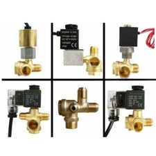 Silent Oil-Free Air Compressor Parts Solenoid Valve Electromagnetic Check Valve