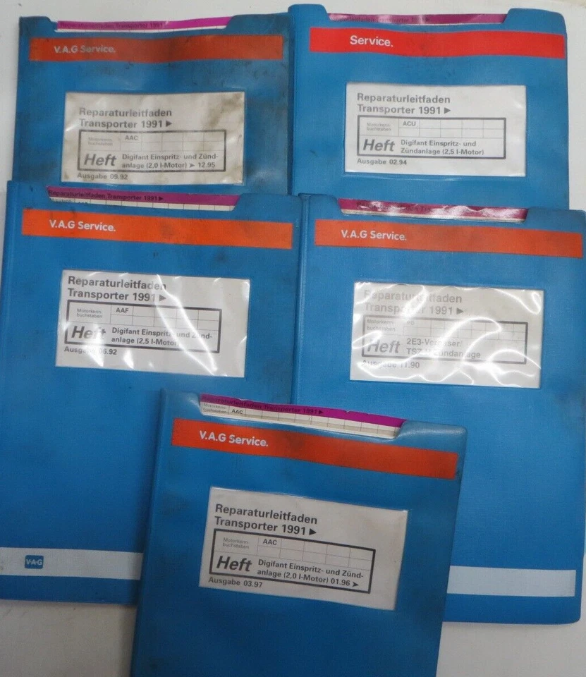 Guía De Reparación VW T4 "Mecánica De Motores" Manual, Instrucciones - Imagen 3 de 3