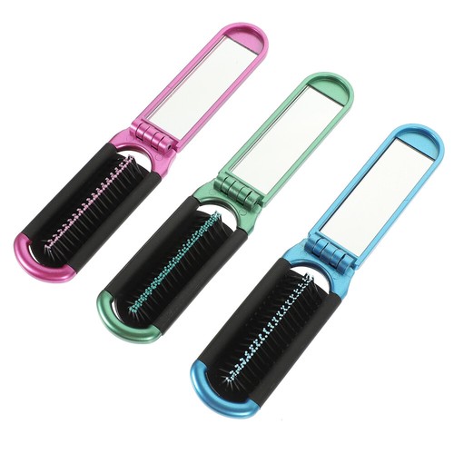 3 Piezas Peine Plegable Miss Hombre Portátil Pequeño Cepillo de Pelo Masaje Viaje - Imagen 11 de 12