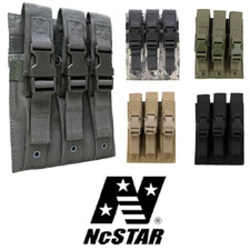NcSTAR CVMP3030 Tactical MOLLE PALS Triple Hicap Extended Pistol Magazine Pouch