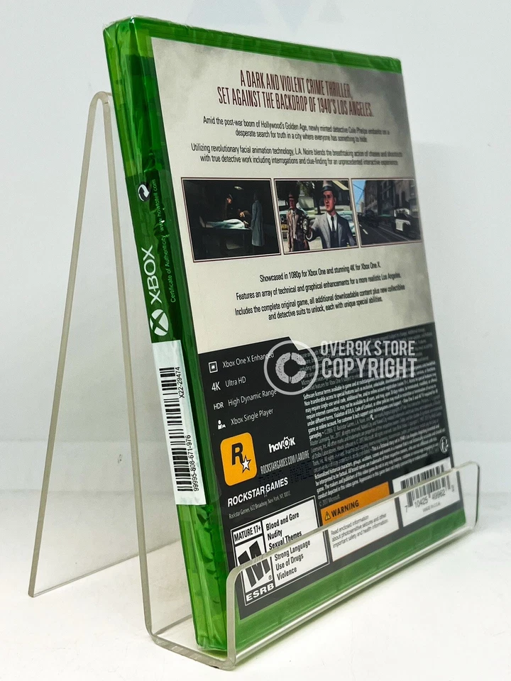 L.A. Noire - Xbox One - Brand New | Factory Sealed - Image 4 of 4