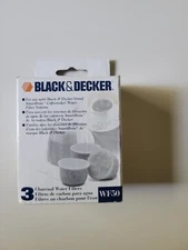 Black and Decker Charcoal Water Filters for SmartBrew Coffeemaker WF50