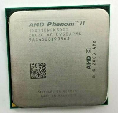 AMD Phenom II X3 710 HDX710WFK3DGI (CACZC) - 3x 3,60GHz - Sockel AM2+/AM3 #678