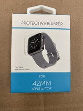 WITHit Protective Bumper for APPLE WATCH 42mm Series 3, 2  1 - Clear NEW