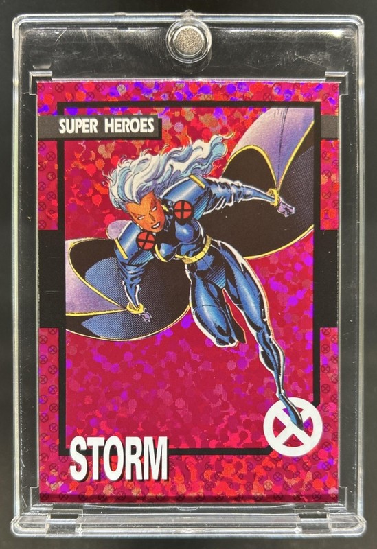 2023 Upper Deck Marvel X KITH X-Men '92 Storm Pink Holo #/749