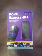 roku express 4k wifi voice control w remote apple tv disney hbo hulu netflix