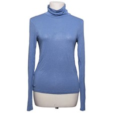 Mango, Rollkragenpullover, Größe: M, Blau, ...